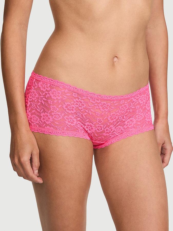 Lace Low-Rise Boyshort