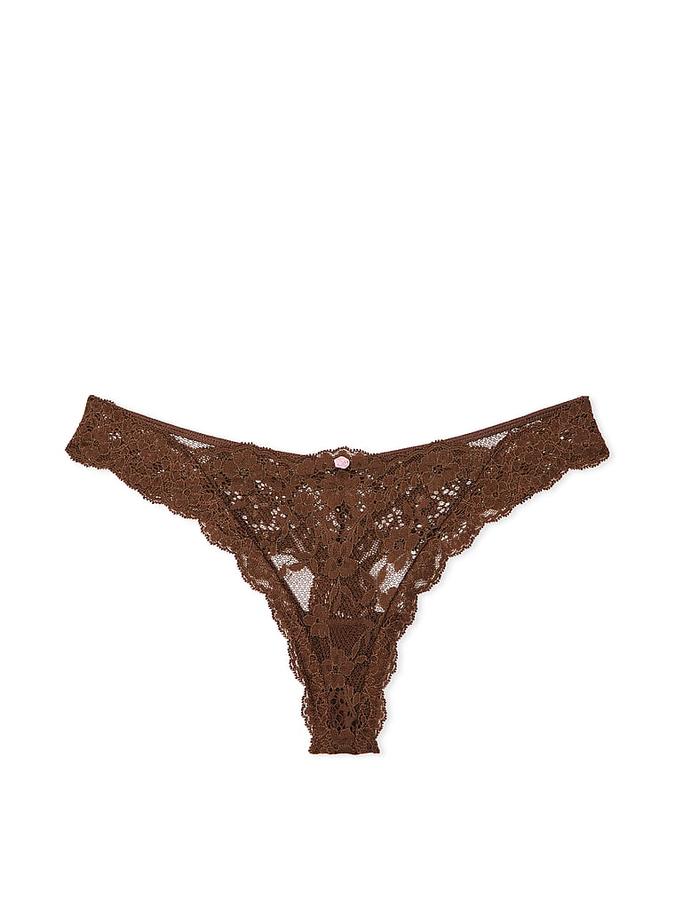 Lace Thong Panty image number 1