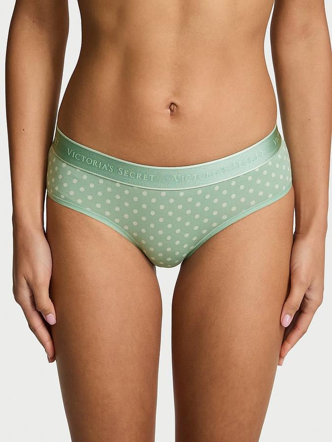 Logo Cotton Hiphugger Panty
