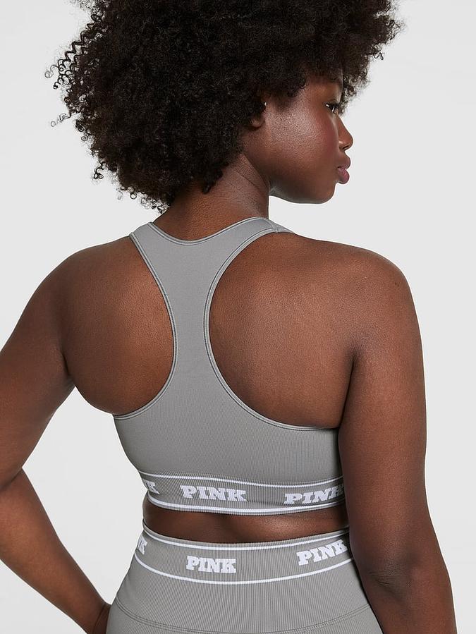 Seamless Reversible Sports Bra image number 1