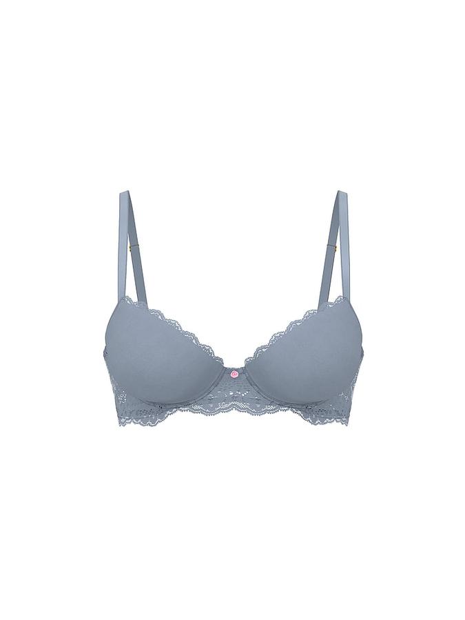 Smooth & Lace Lightly Lined Demi Bra image number 2