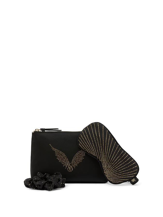 Victoria's Secret Backstage 3-Piece Satin Shine Accessories Set