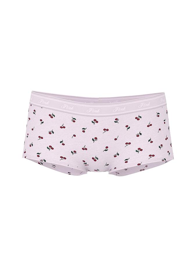 Logo Cotton Boyshort Panty image number 2