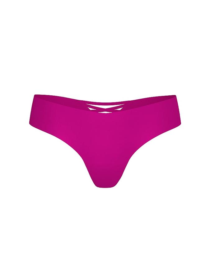 No Show Strappy Thong Panty image number 2