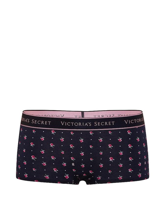 Logo Cotton Boyshort Panty image number 2