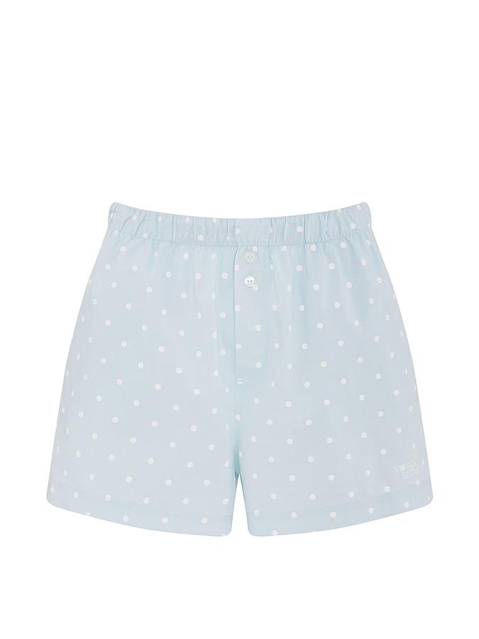 Mix & Match Sleep Heritage Cotton Pajama Shorts image number 2