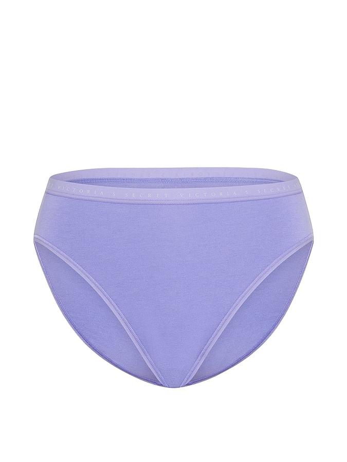 Stretch Cotton High-Leg Brief Panty image number 2