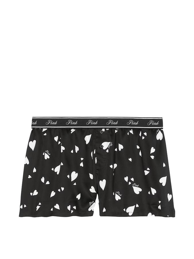 Silky Sleep Boxy Pajama Shorts image number 2