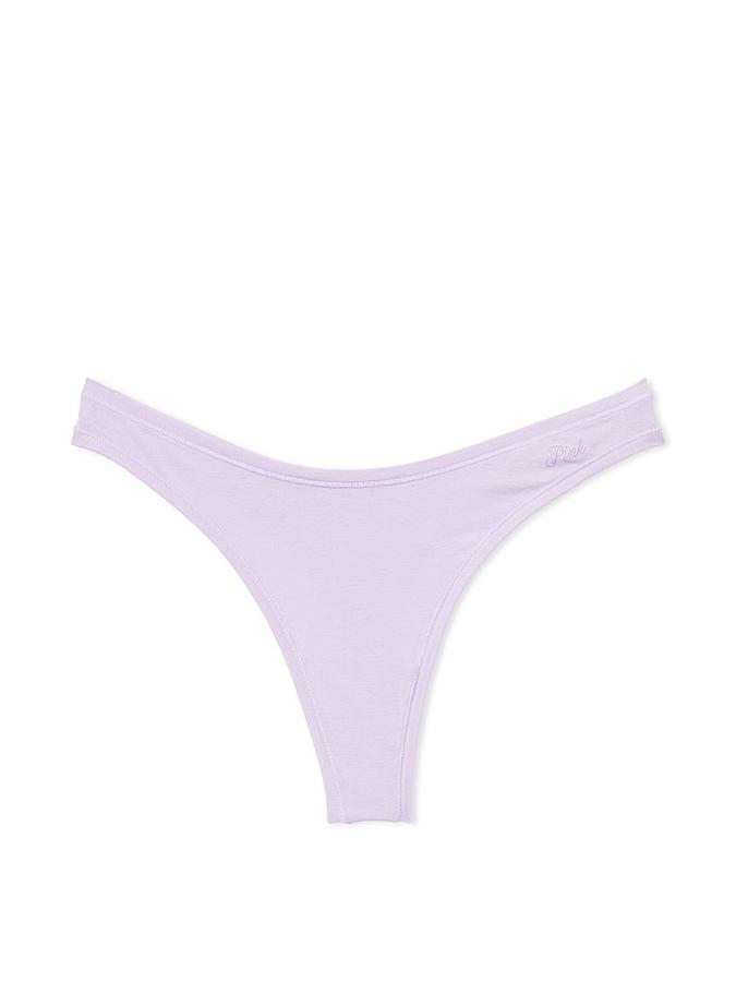 Cotton Thong Panty image number 0