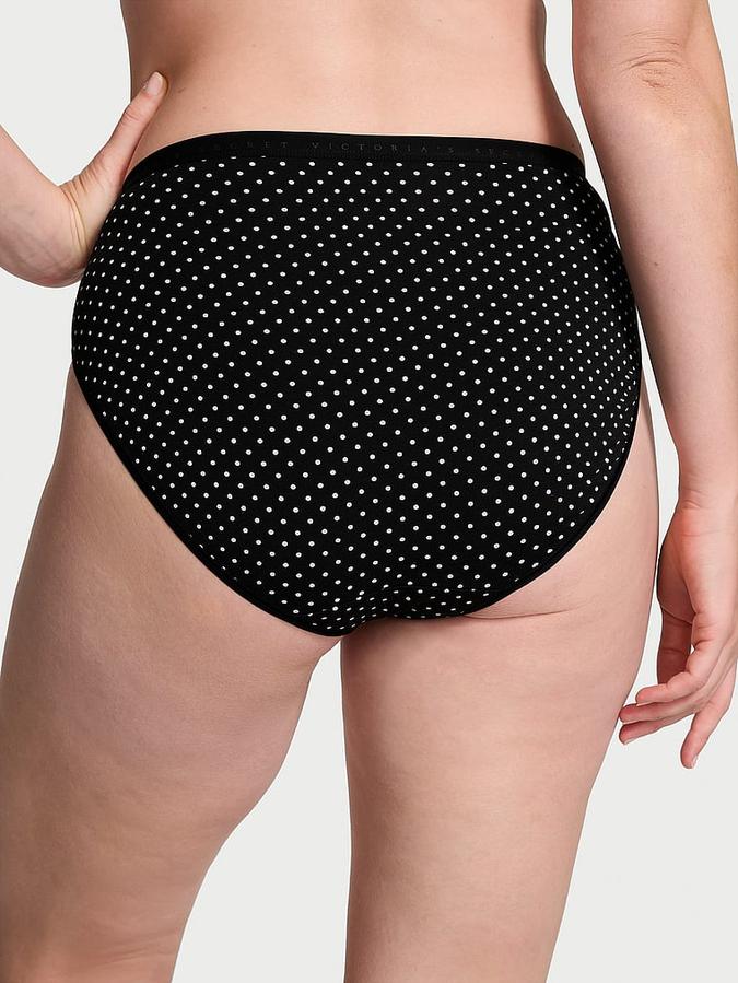 Stretch Cotton High-Leg Brief Panty image number 1
