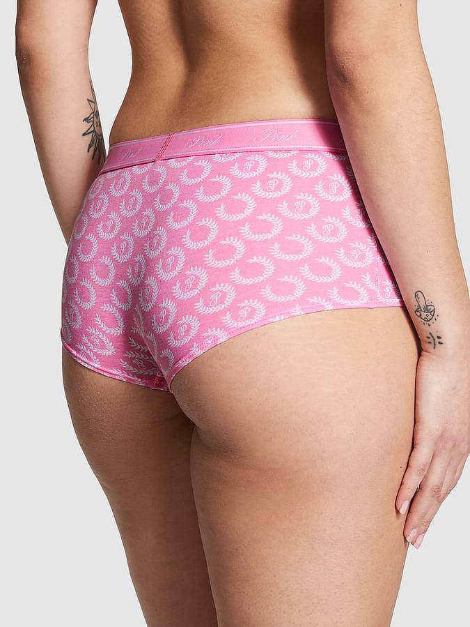 Logo Cotton Boyshort Panty