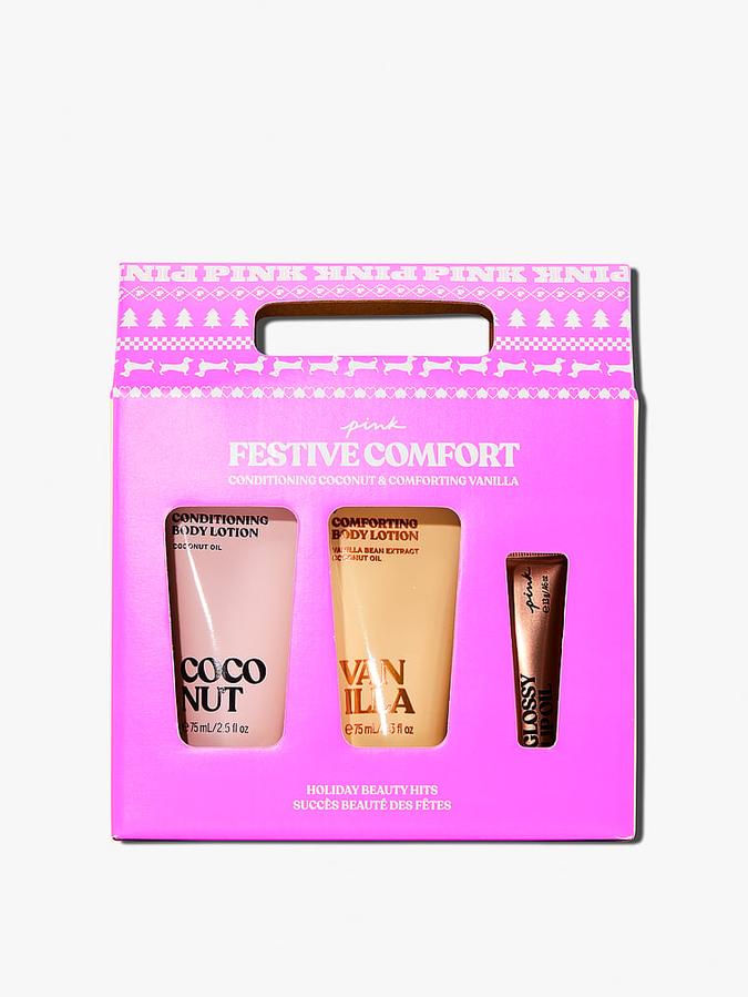Festive Comfort Holiday Beauty Hits Gift Set Assorted image number 0