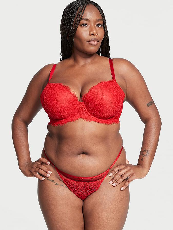 Lightly Lined Lace Demi Bra