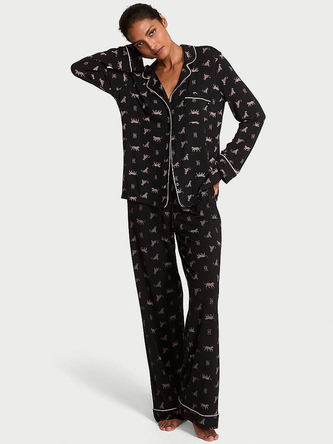 Modal Soft Long Pajama Set