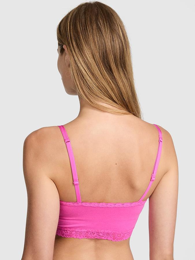 Cotton Dorm Lightly Lined Bralette image number 1
