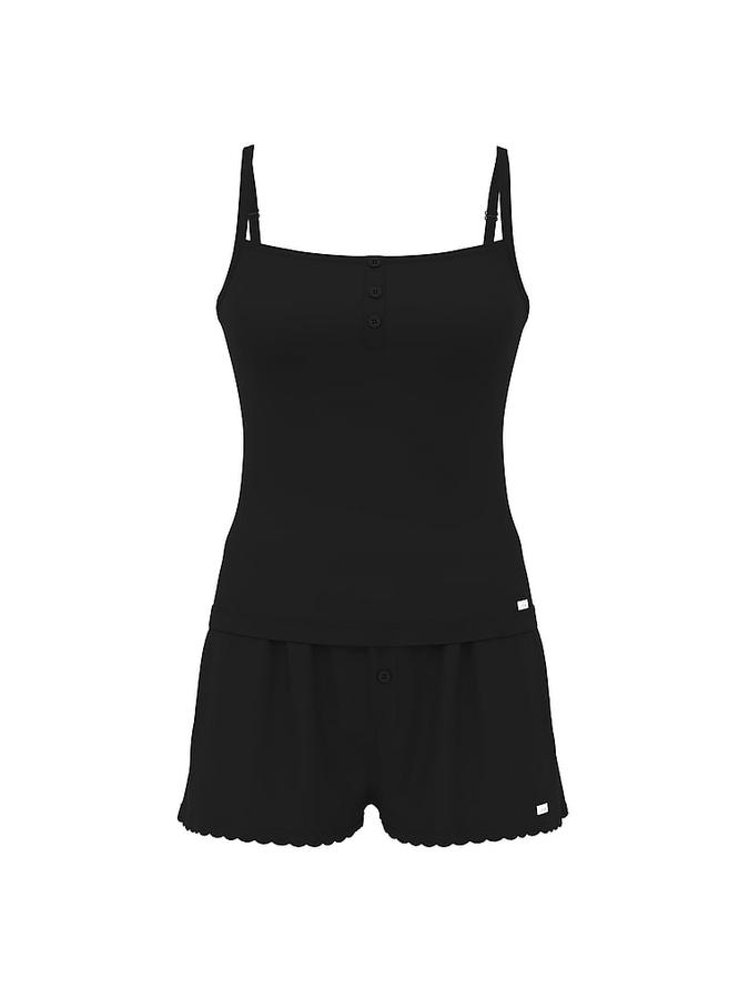 Cotton Henley Cami image number 2