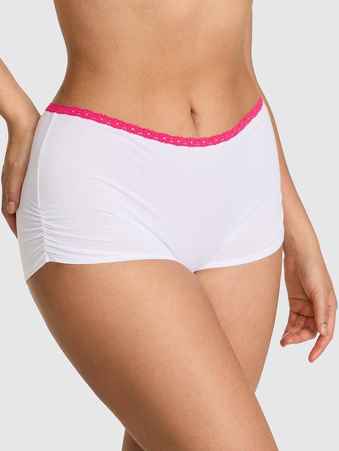 Cotton Dorm Boyshort Panty