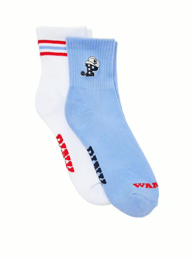 2-Pack Quarter Socks image number 0