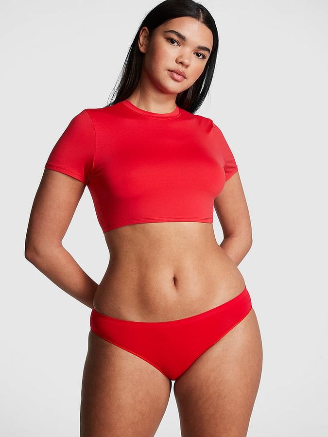 Base Stretch Crop Baby Tee image number 4