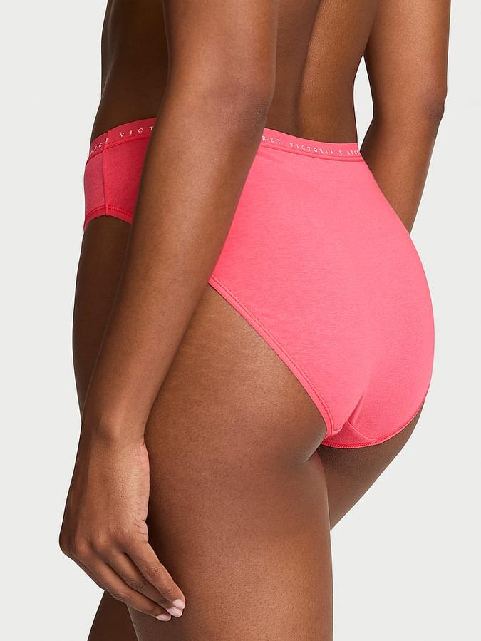 Stretch Cotton High-Leg Brief Panty