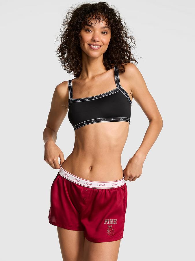 Silky Sleep Boxy Pajama Shorts image number 0