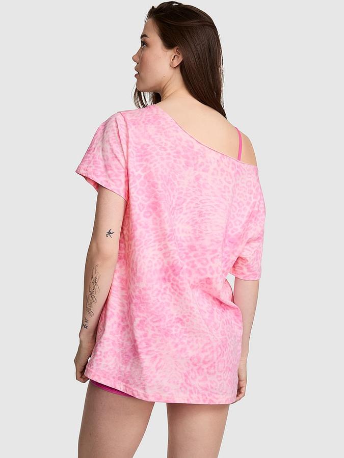Campus Cotton&trade; Off-The-Shoulder Tee