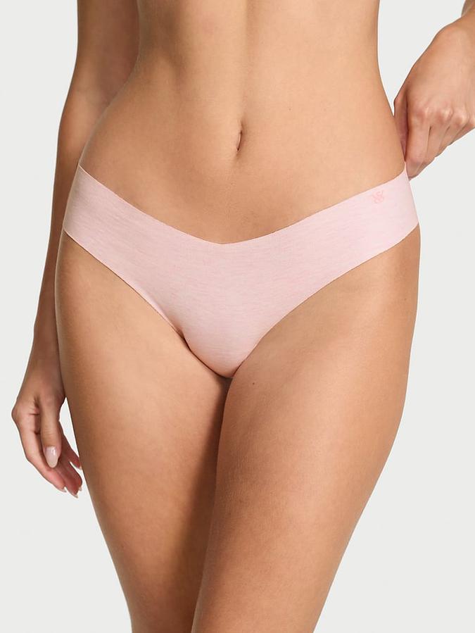 No-Show Cotton Thong Panty image number 0