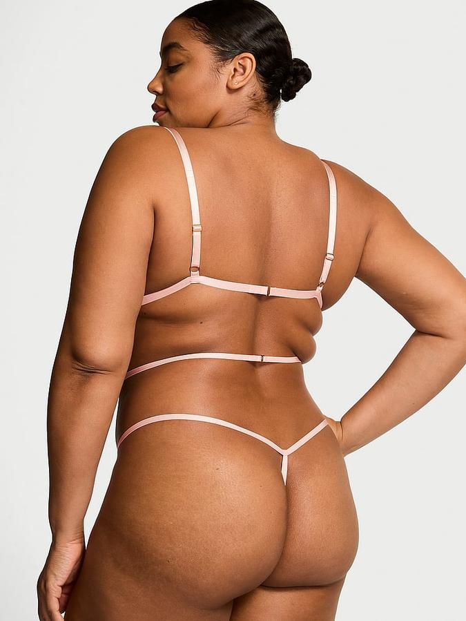 Dare to Dream Lace Strappy Triangle Teddy