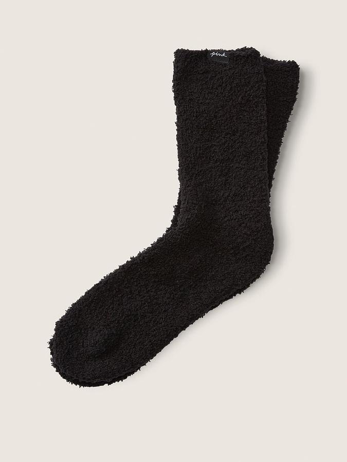 Fuzzy Mid-Calf Sock image number 0
