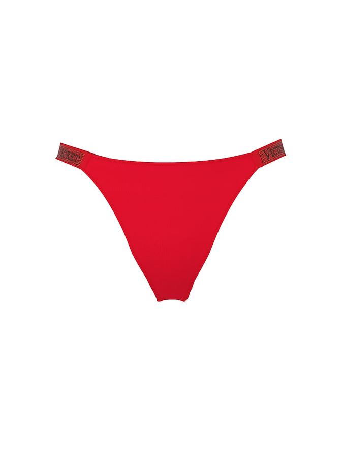 Sunset Ombr&eacute; Shine Strap Brazilian Panty image number 2