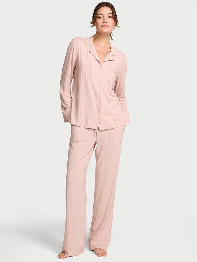 Ultra-Fine Modal Long Pajama Set image number 0