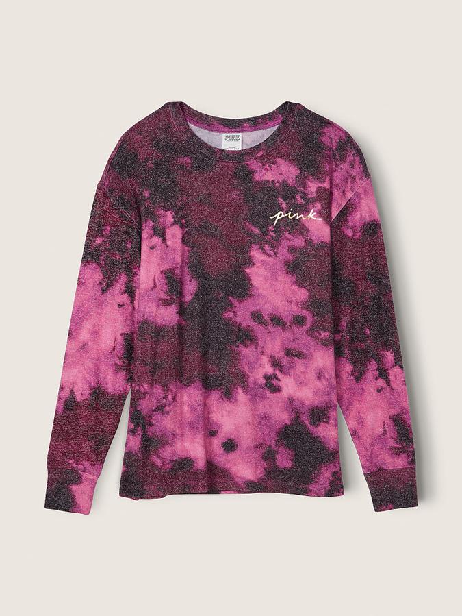 Cozy Long-Sleeve Sleep Shirt image number 2