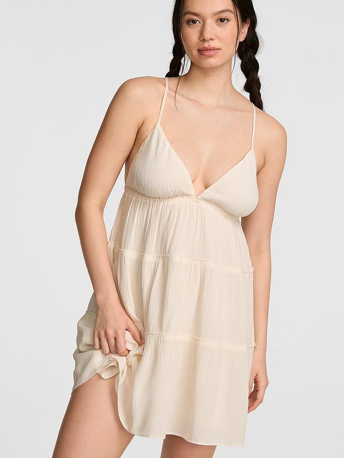 Flirt Alert Tiered Mini Dress