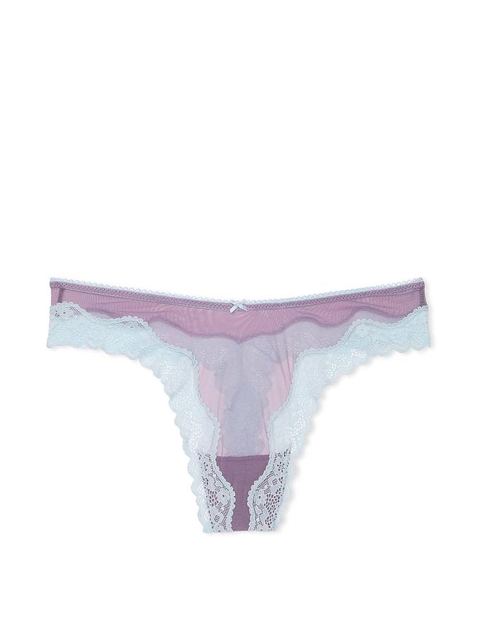 Tease High-Leg Scoop Thong Panty image number 0