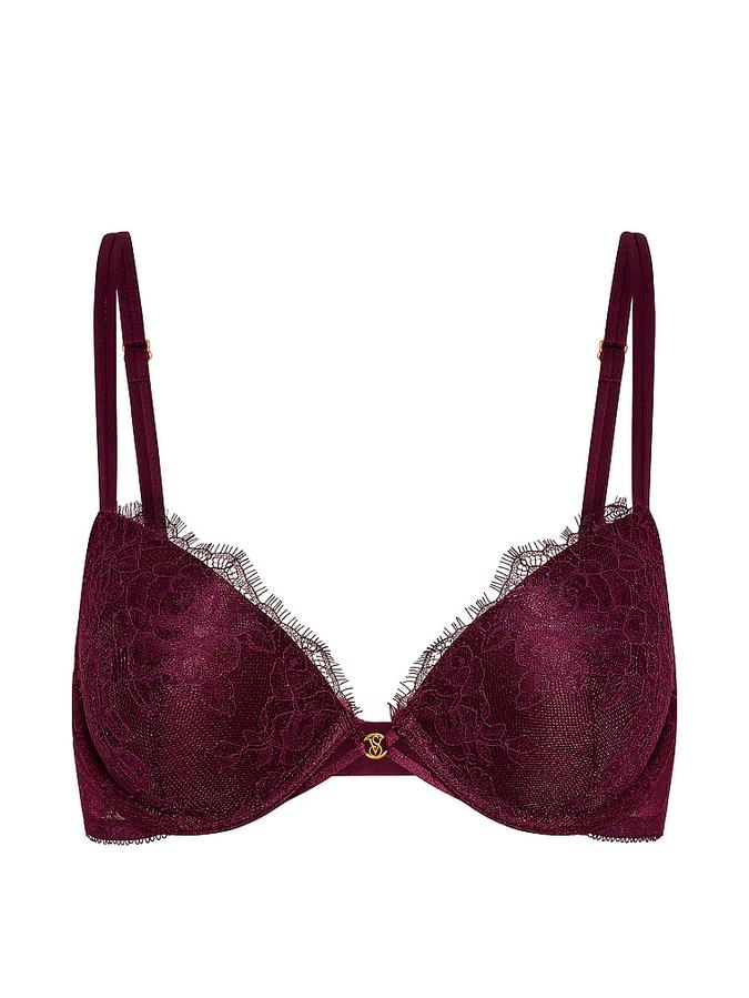 Rose Lace Push-Up Bra image number 2