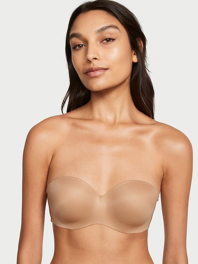 Lightly Lined Smooth Strapless Bra image number 0