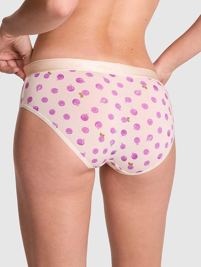 Logo Cotton Hiphugger Panty