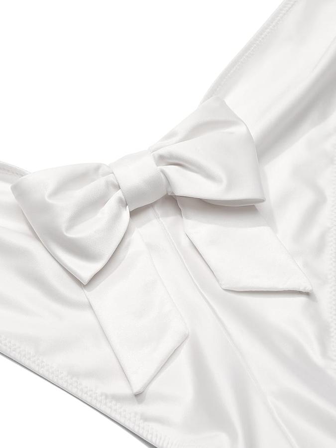 Satin Bow-Back Brazilian Panty image number 3