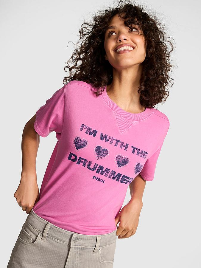 Retro Cotton Boxy Tee image number 0