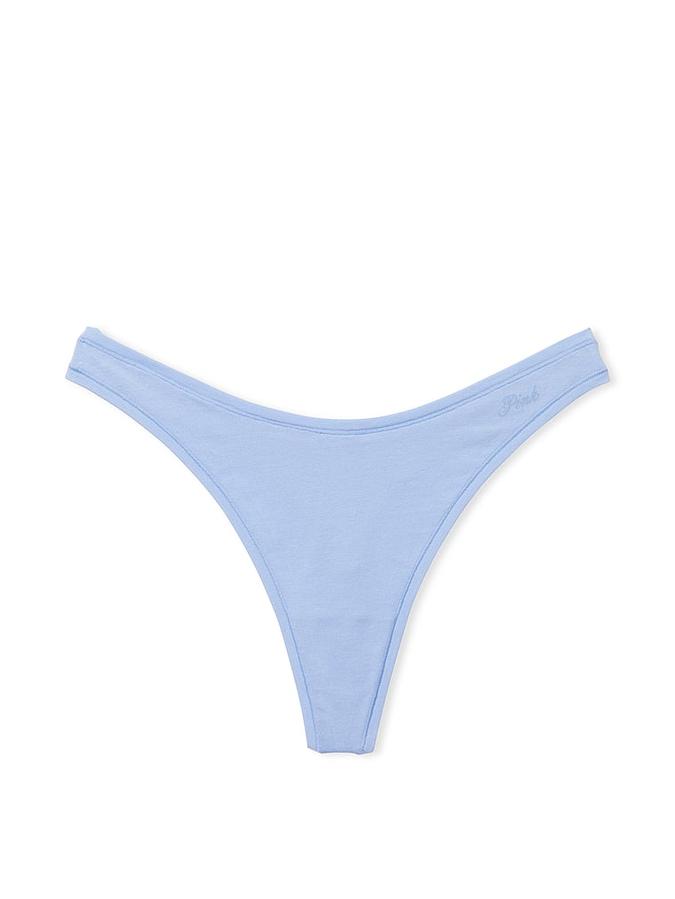 Cotton Thong Panty image number 1