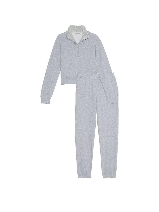 Cotton Fleece Lounge Set image number 1