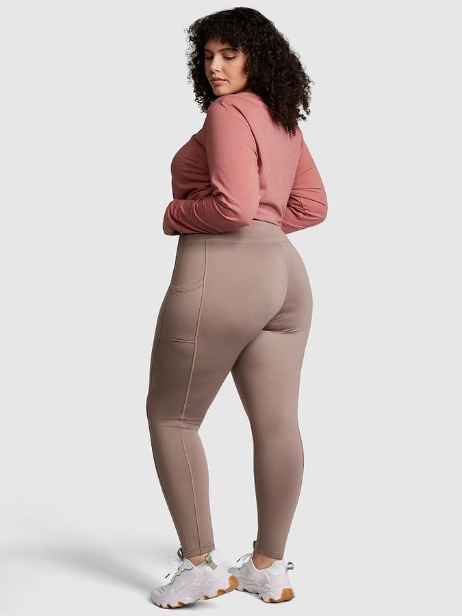 High-Waist Full Length Winter Leggings image number 1