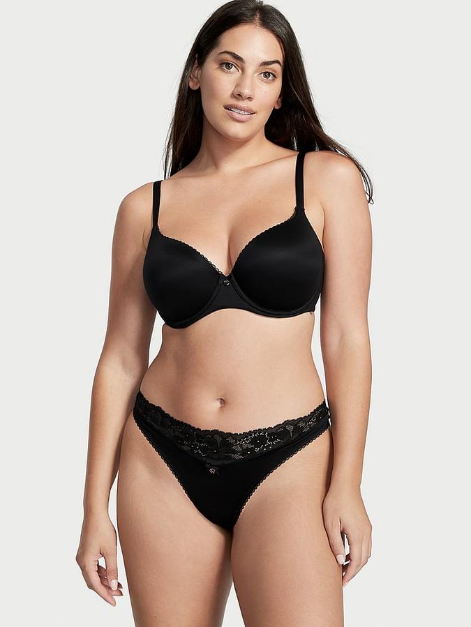 Smooth Lightly Lined Demi Bra image number 0