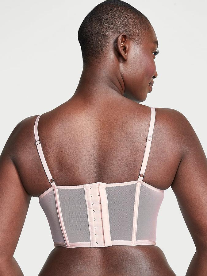 Cherry Blossom Embroidery Corset Top image number 1