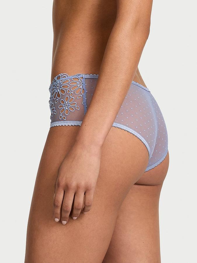 Eyelet Mesh Cheeky Panty image number 2
