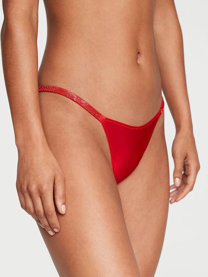 Open-Back Bow Cheekini Panty image number 0