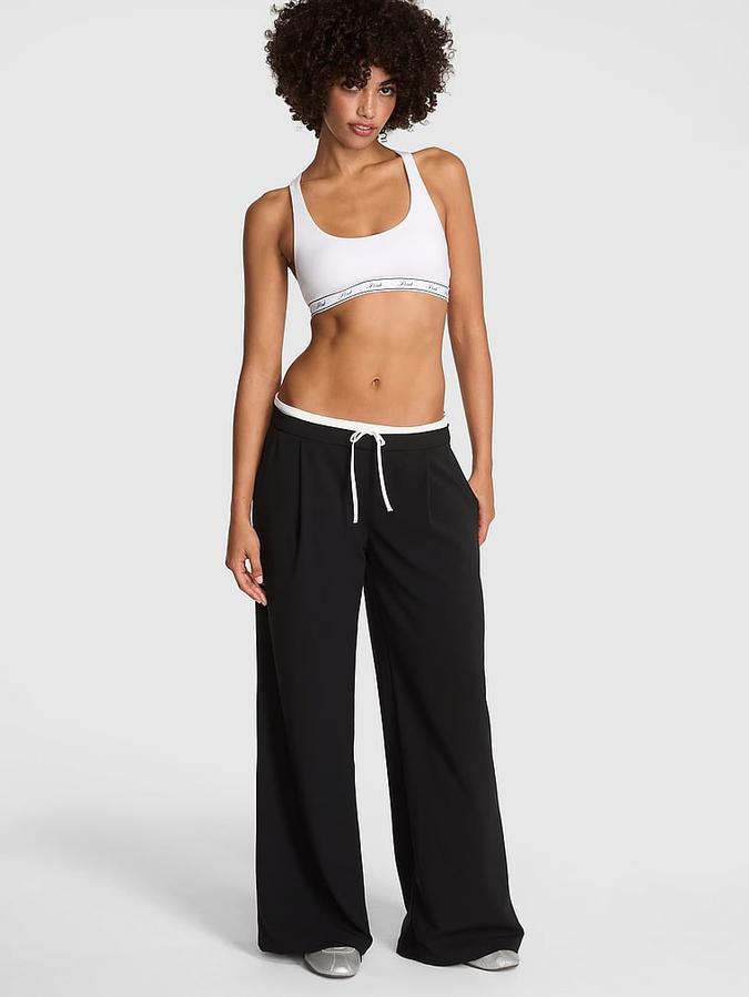 On-the-Go Low-Rise Trouser Pants image number 0
