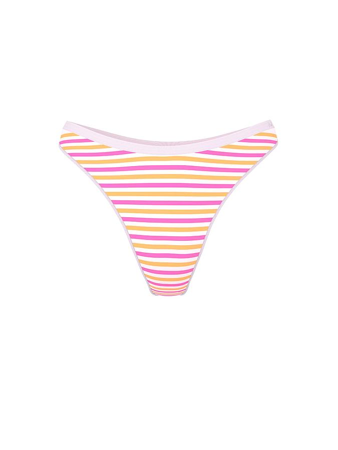 Seamless High-Leg Thong Panty image number 2
