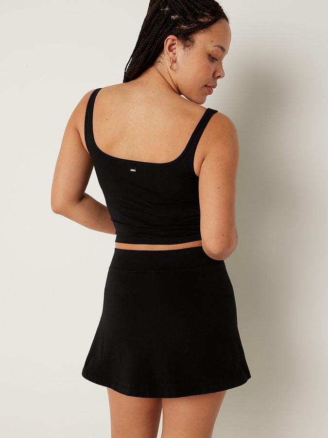 Cotton Contour Crop Tank Top image number 1