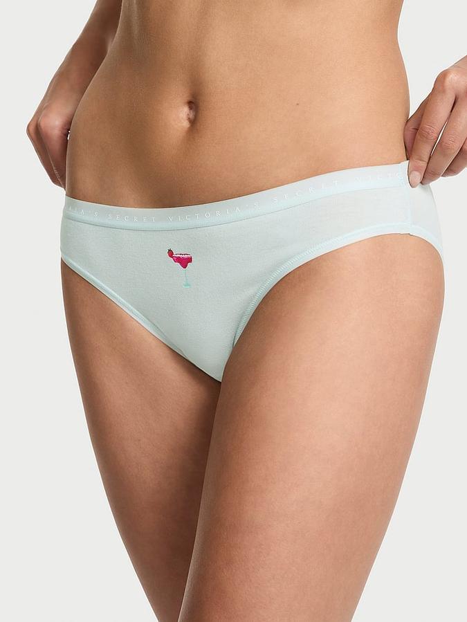 Body by Victoria Stretch Cotton Bikini Panty image number 0